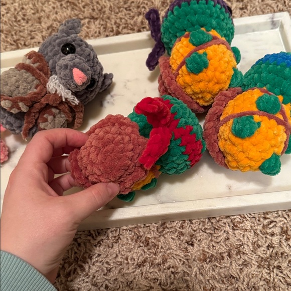 Teenage Mutant Ninja Turtles crocheted plushies and Splinter - Picture 4 of 7